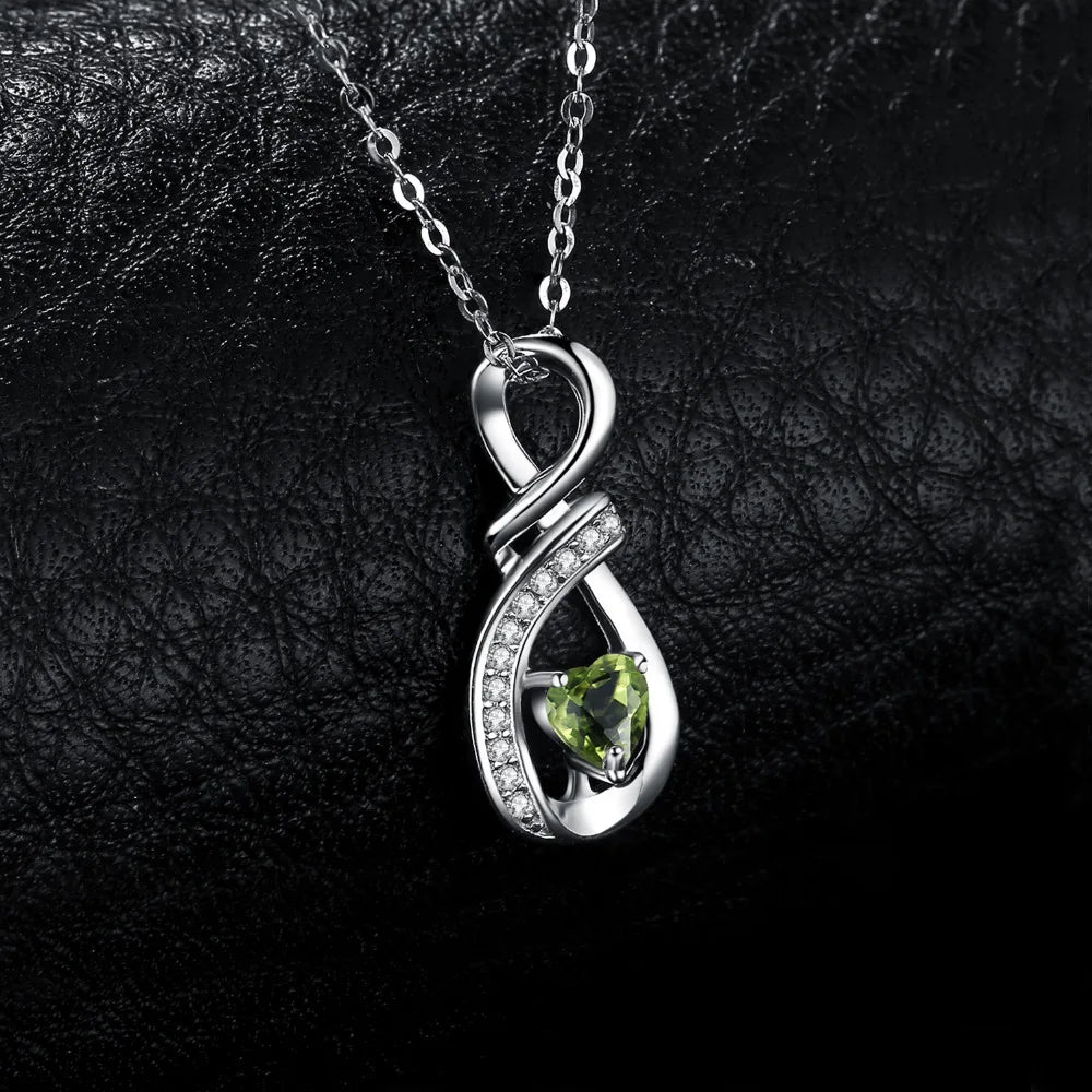 Green Heart Necklace