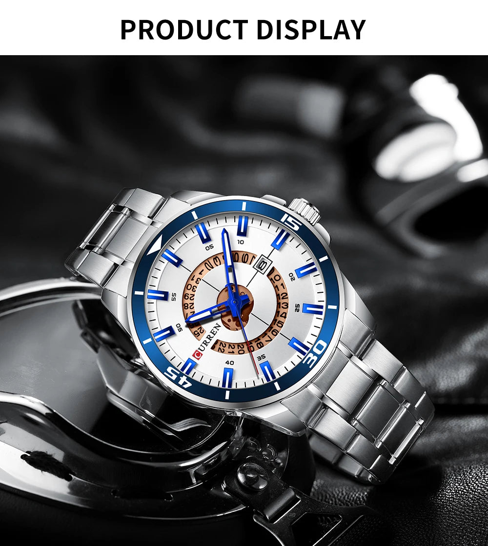 Gold Man Watch
