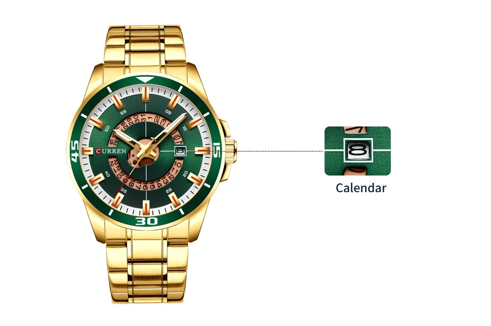 Gold Man Watch