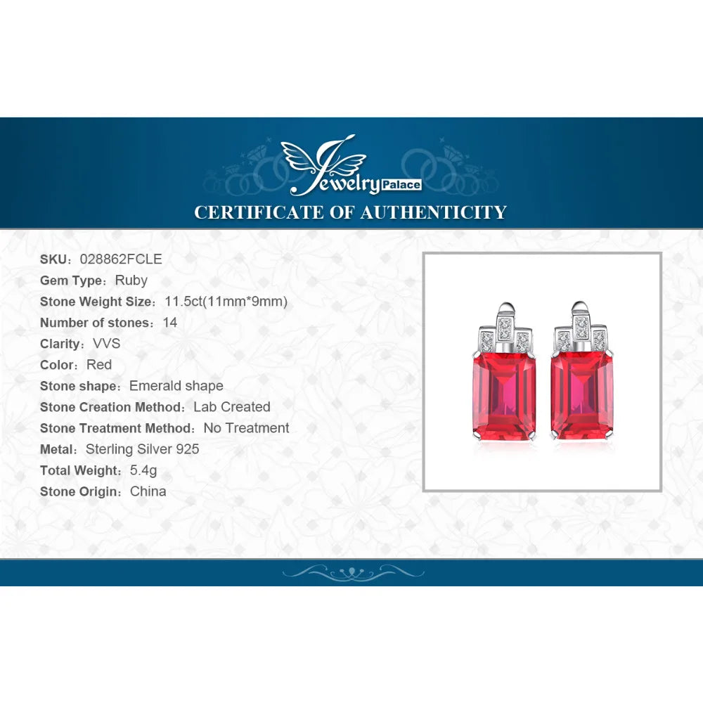 Red Majesty Earring