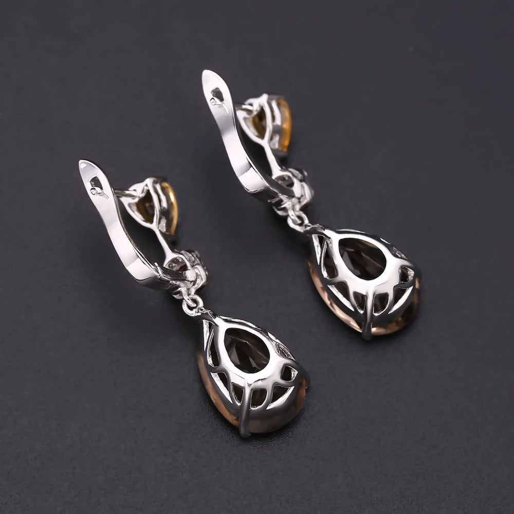Brown Breeze Earring