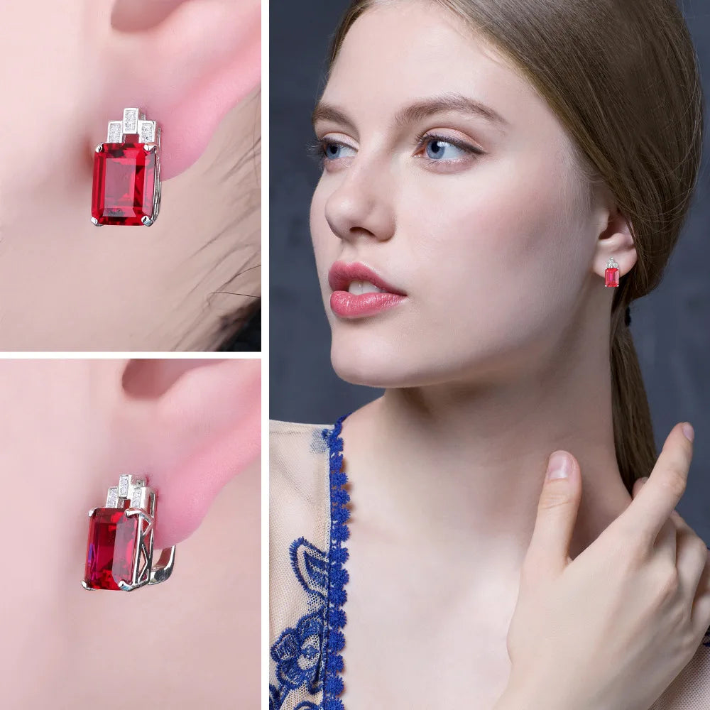 Red Majesty Earring