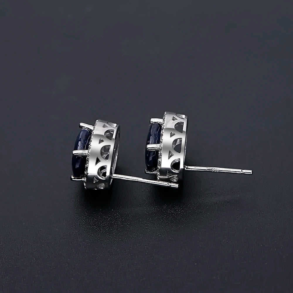Sapphire Whisper Earring