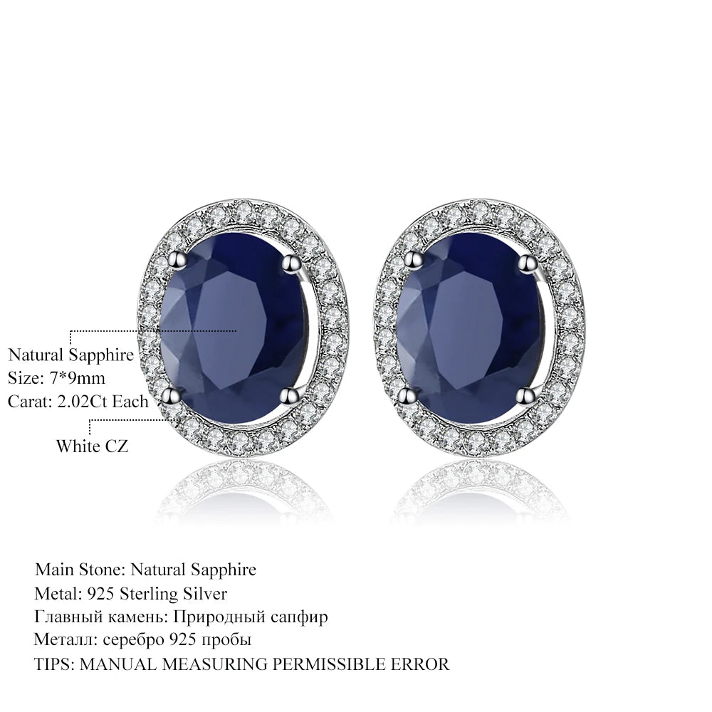 Sapphire Whisper Earring
