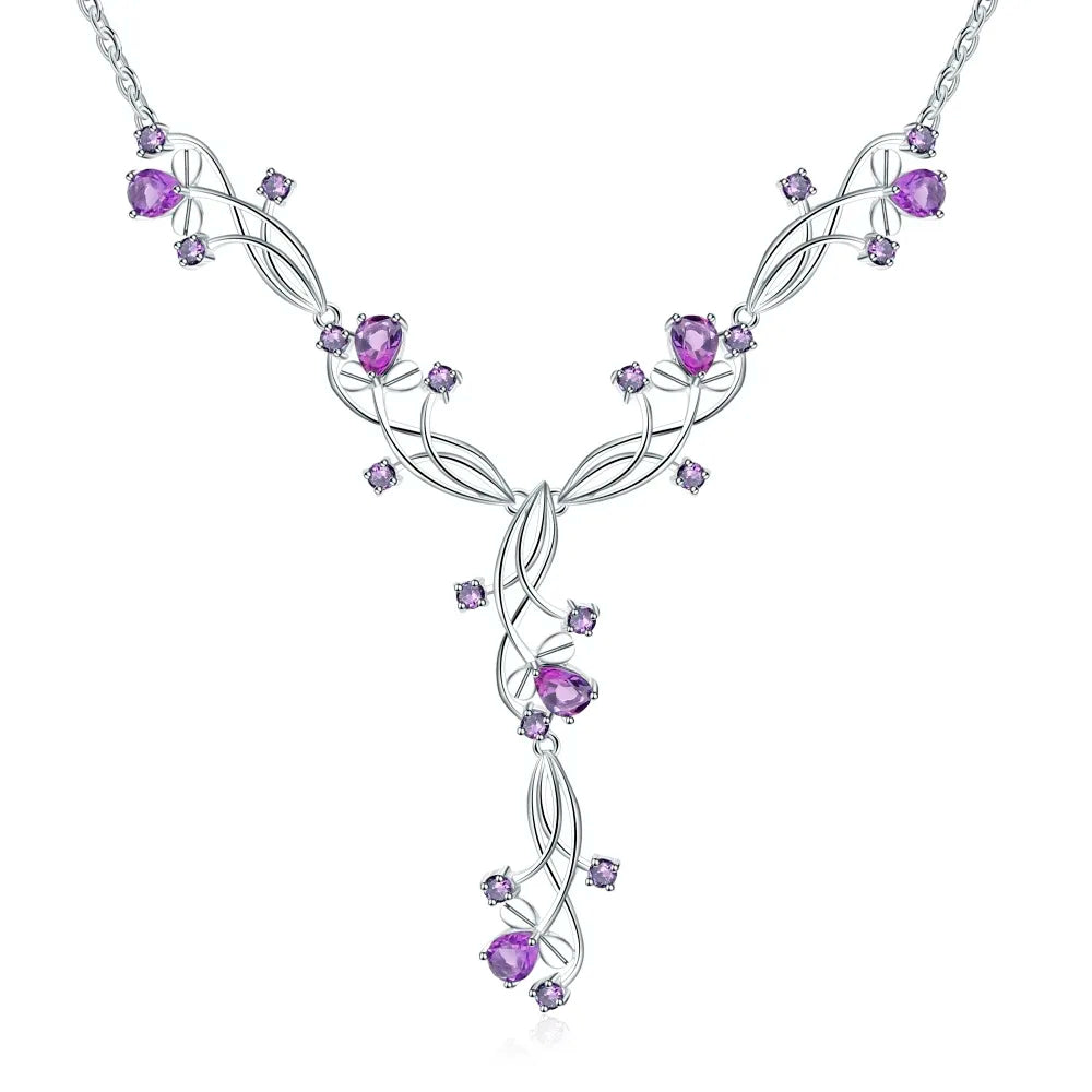 Violet Whisper Necklace