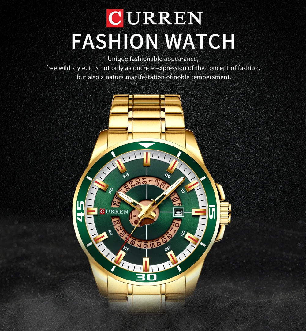 Gold Man Watch