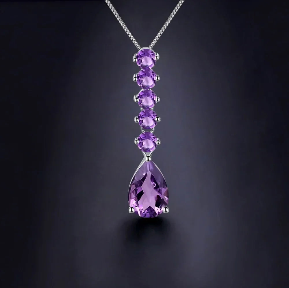 Violet Veil Necklace