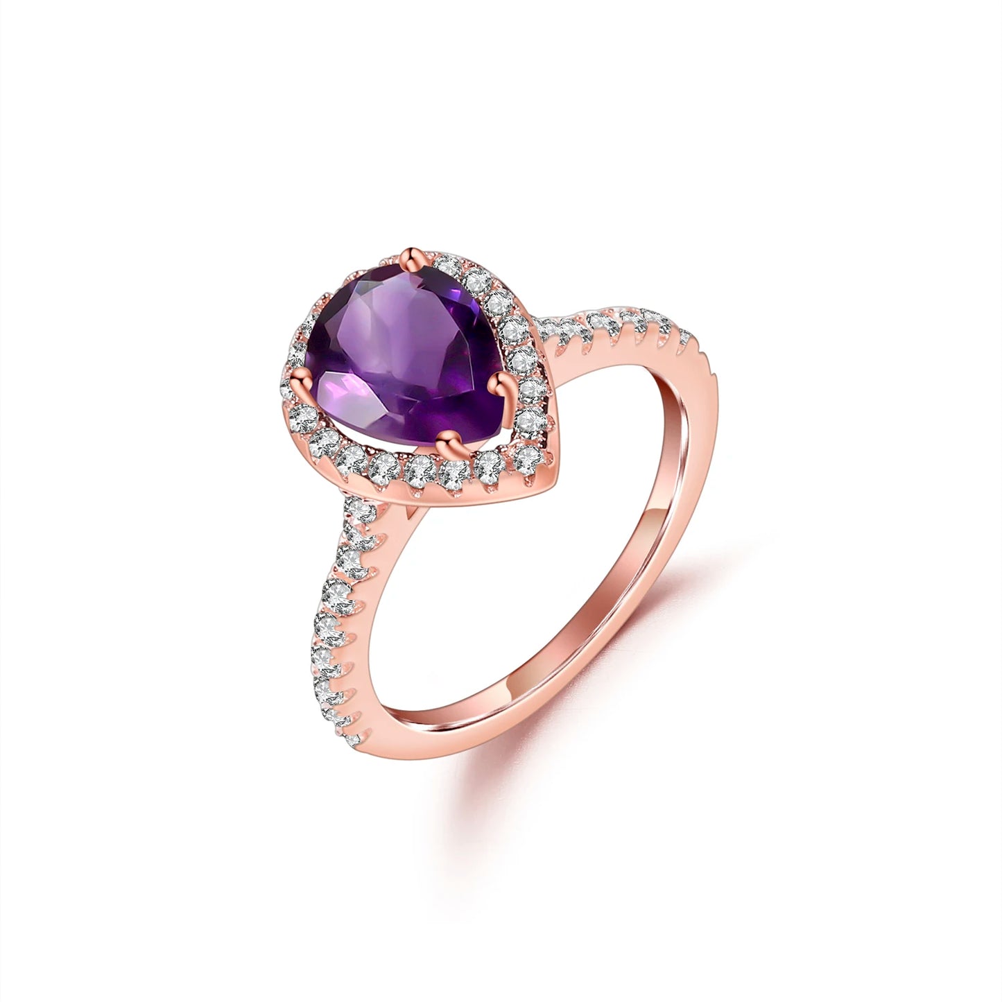 Purble Heart Ring