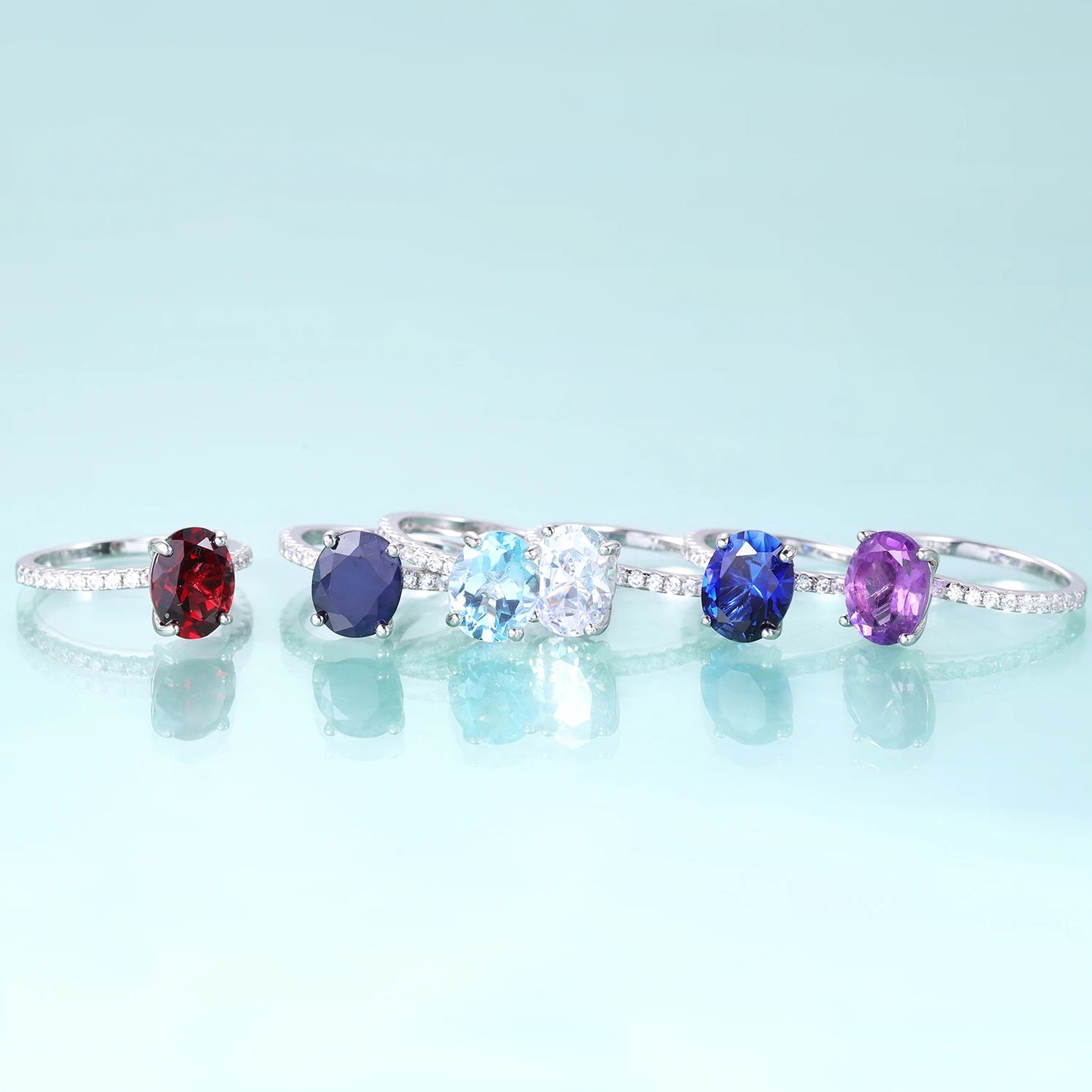 Azure Grace Ring