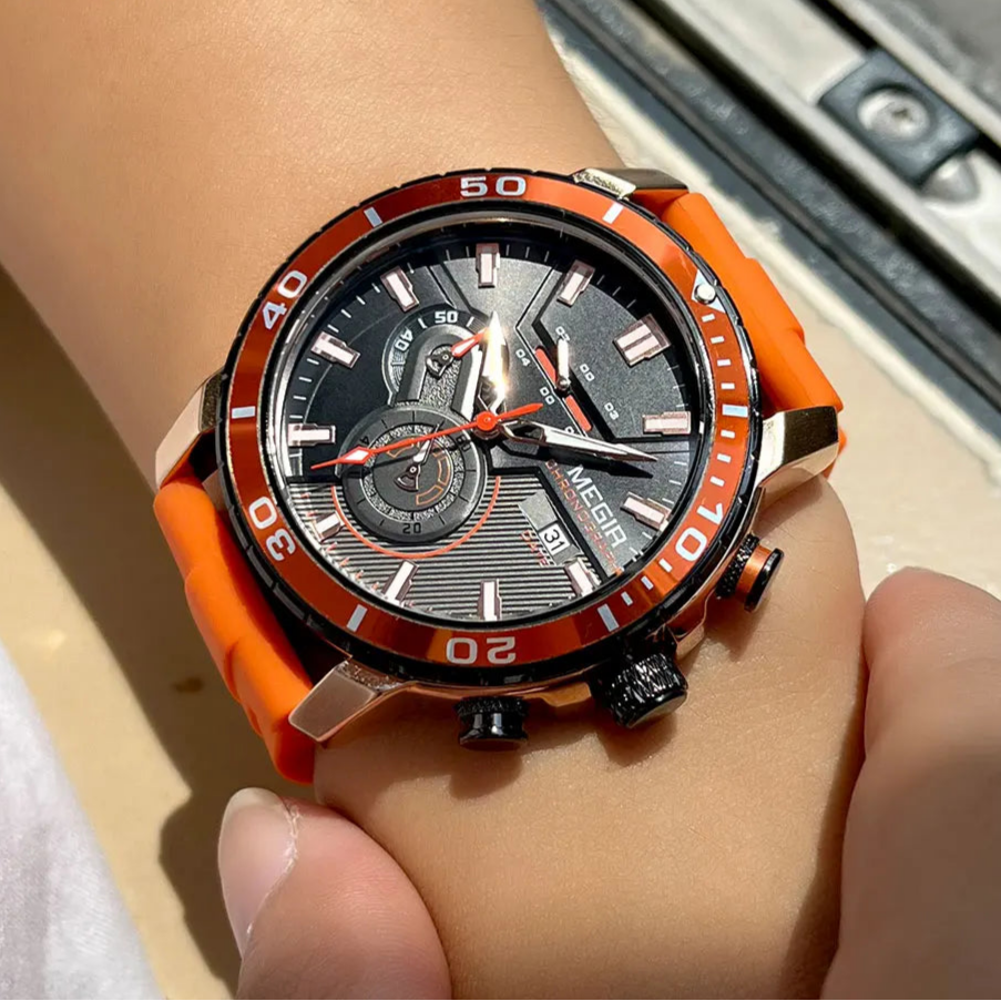 Orange Sun Watch