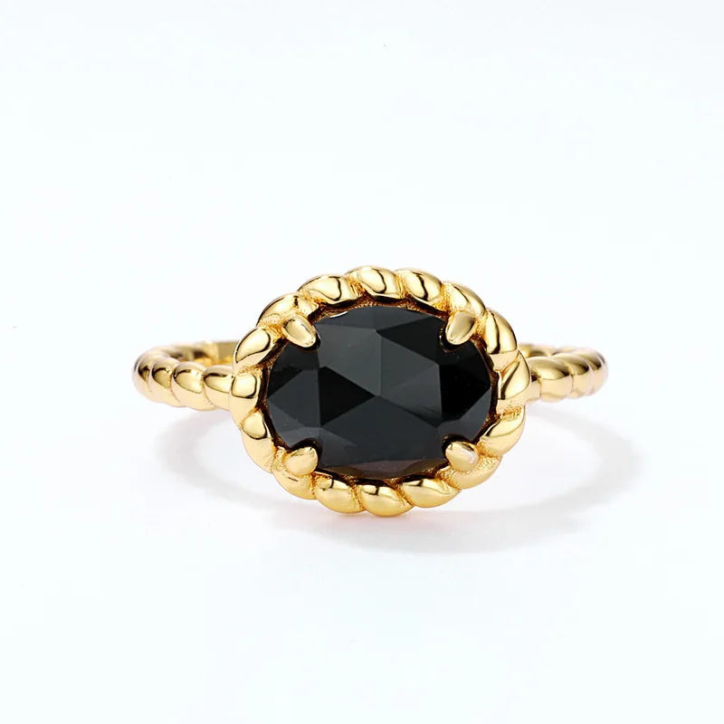 Black Flame Ring