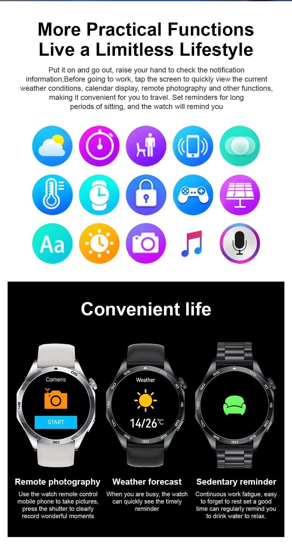 GT4PRO Smartwatch