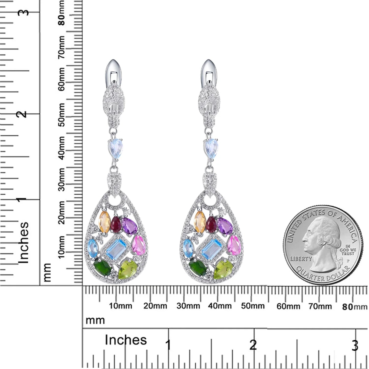 Prism Drop Earring