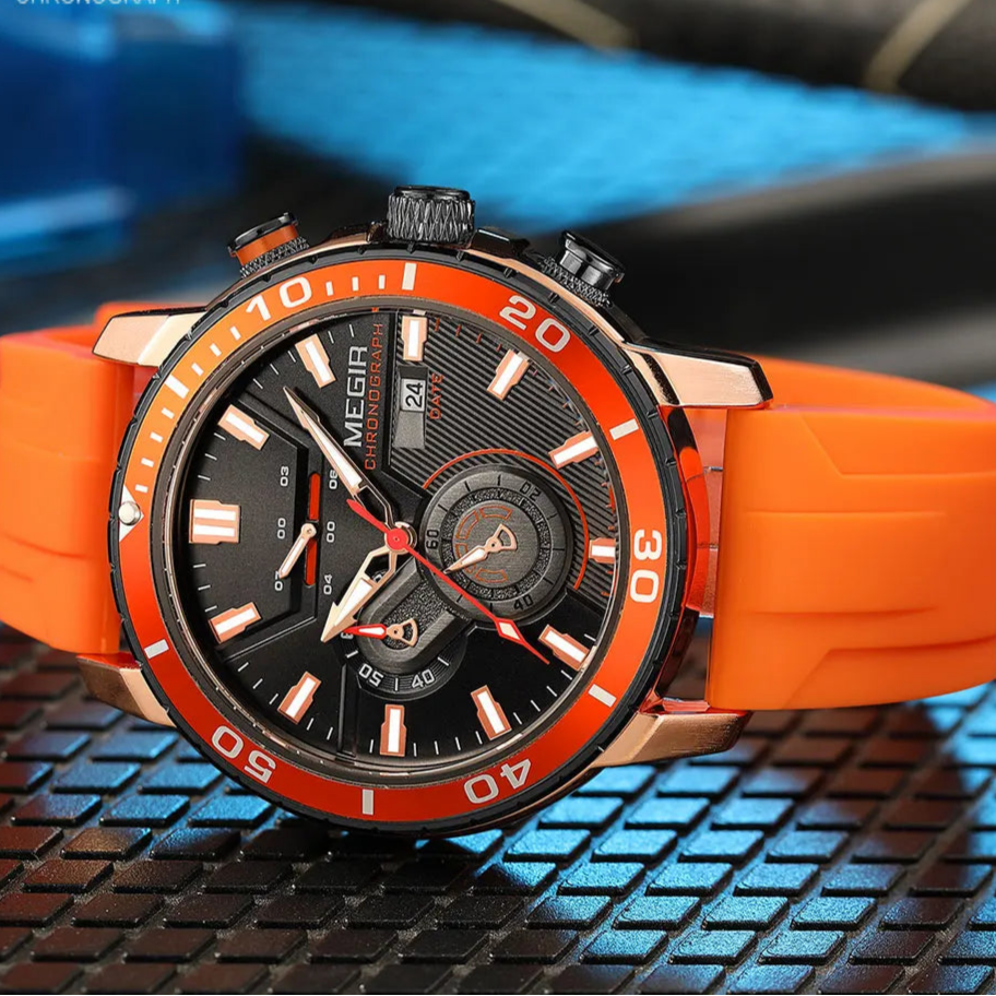 Orange Sun Watch