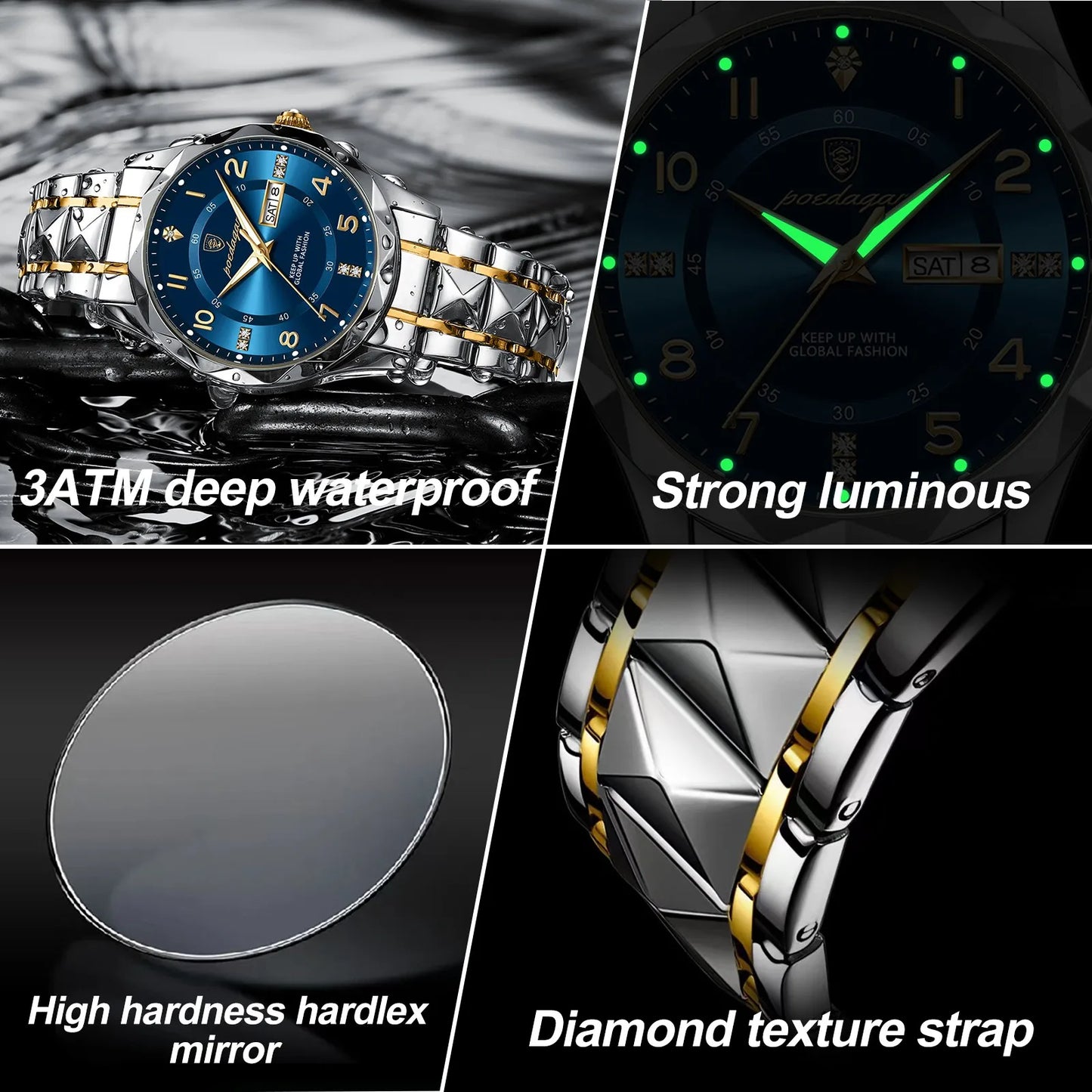 Blue Galaxy Watch