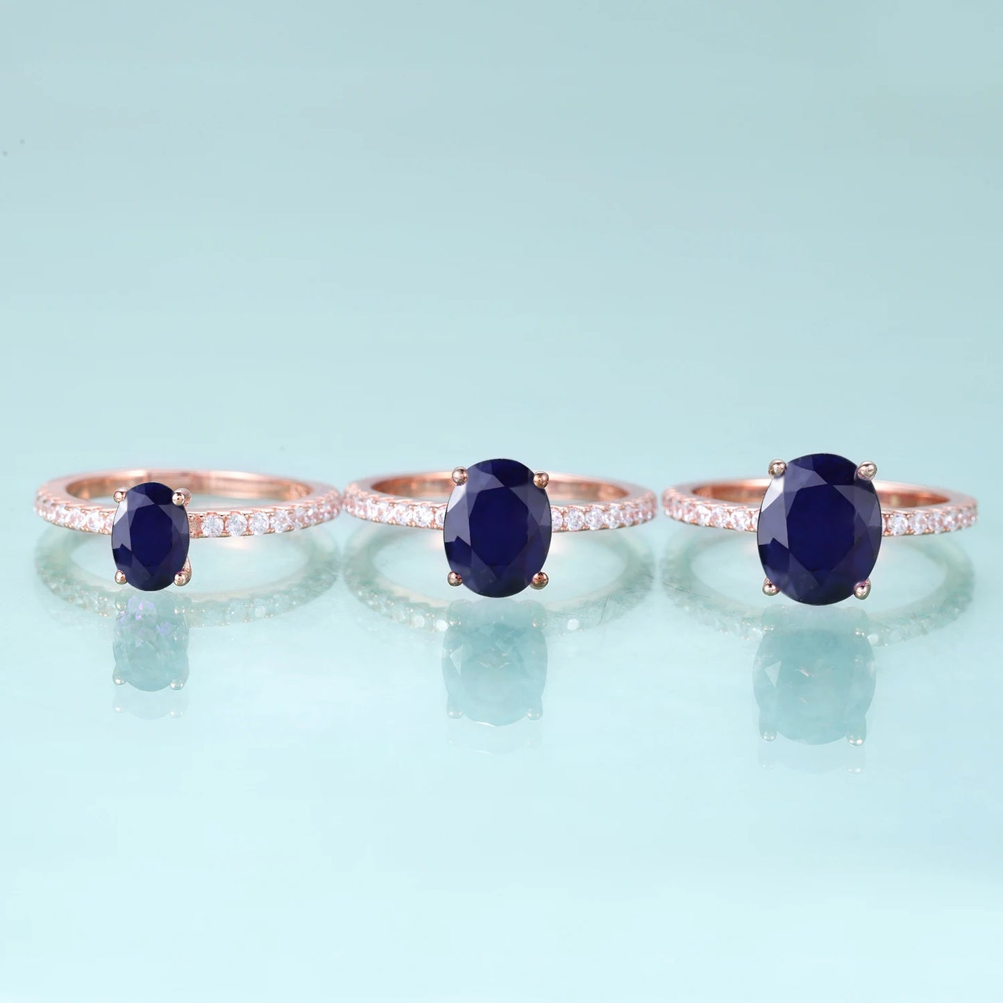 Azure Grace Ring