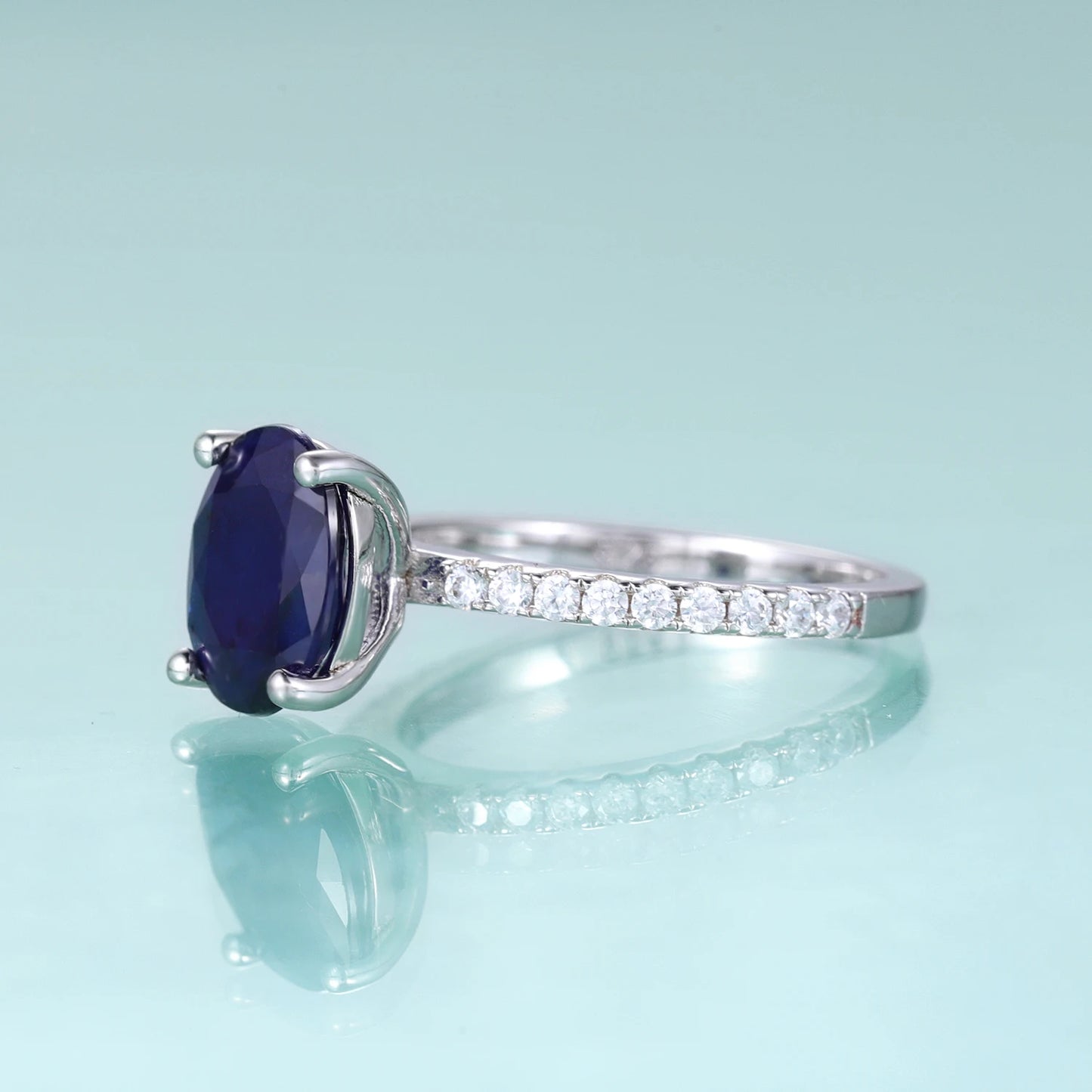 Azure Grace Ring