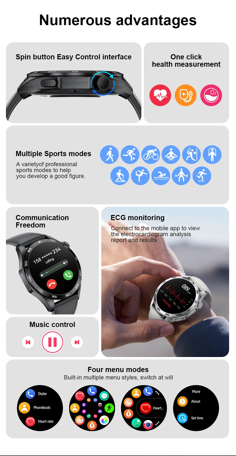 GT4PRO Smartwatch