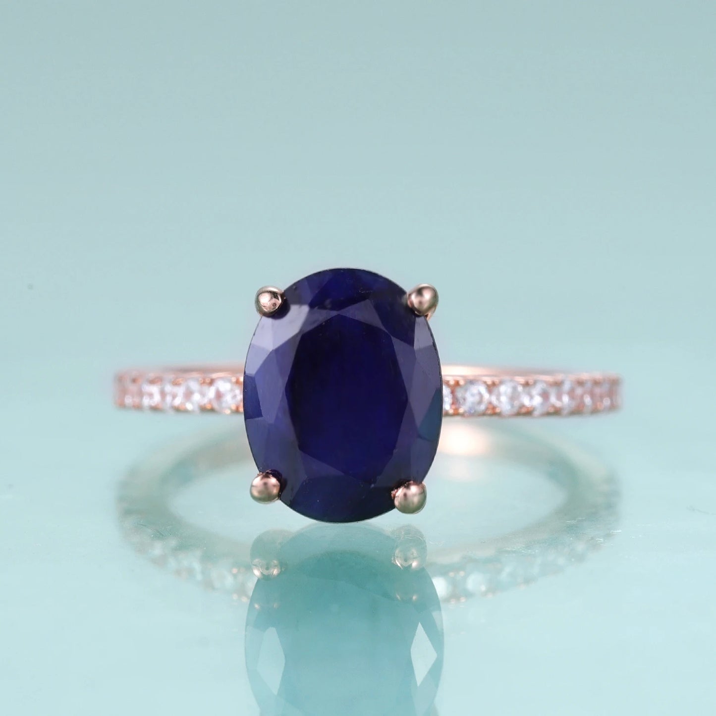Azure Grace Ring