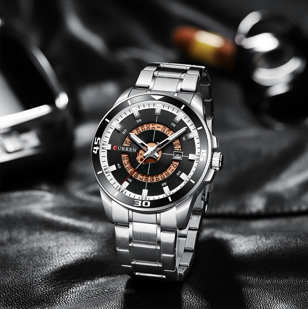 Gold Man Watch
