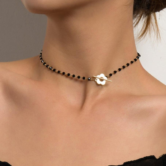 Flower Lariat Necklace