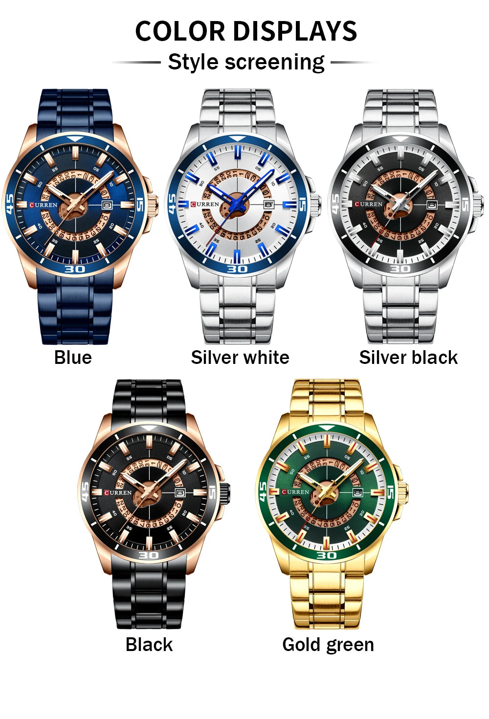 Gold Man Watch