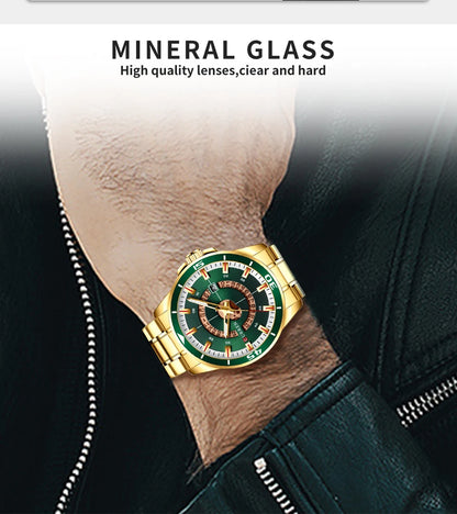 Gold Man Watch