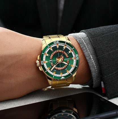 Gold Man Watch