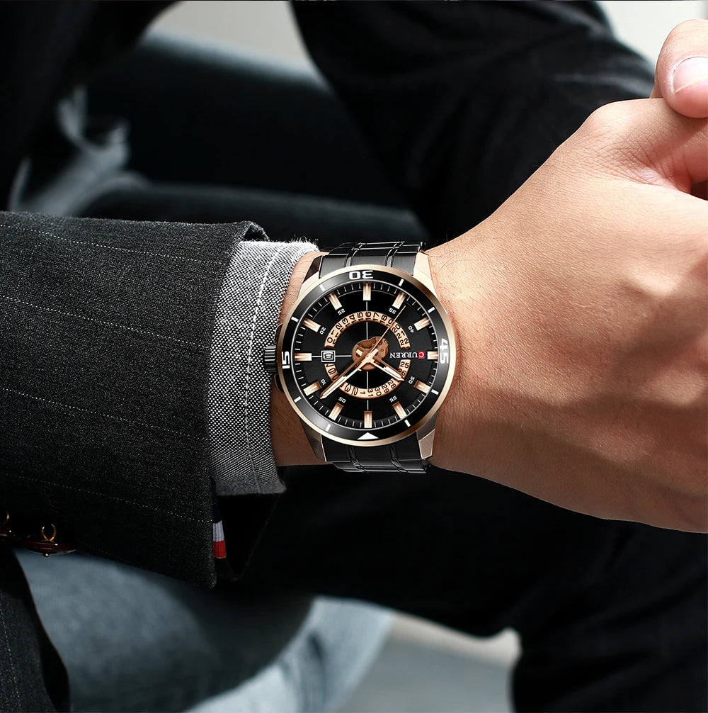 Gold Man Watch
