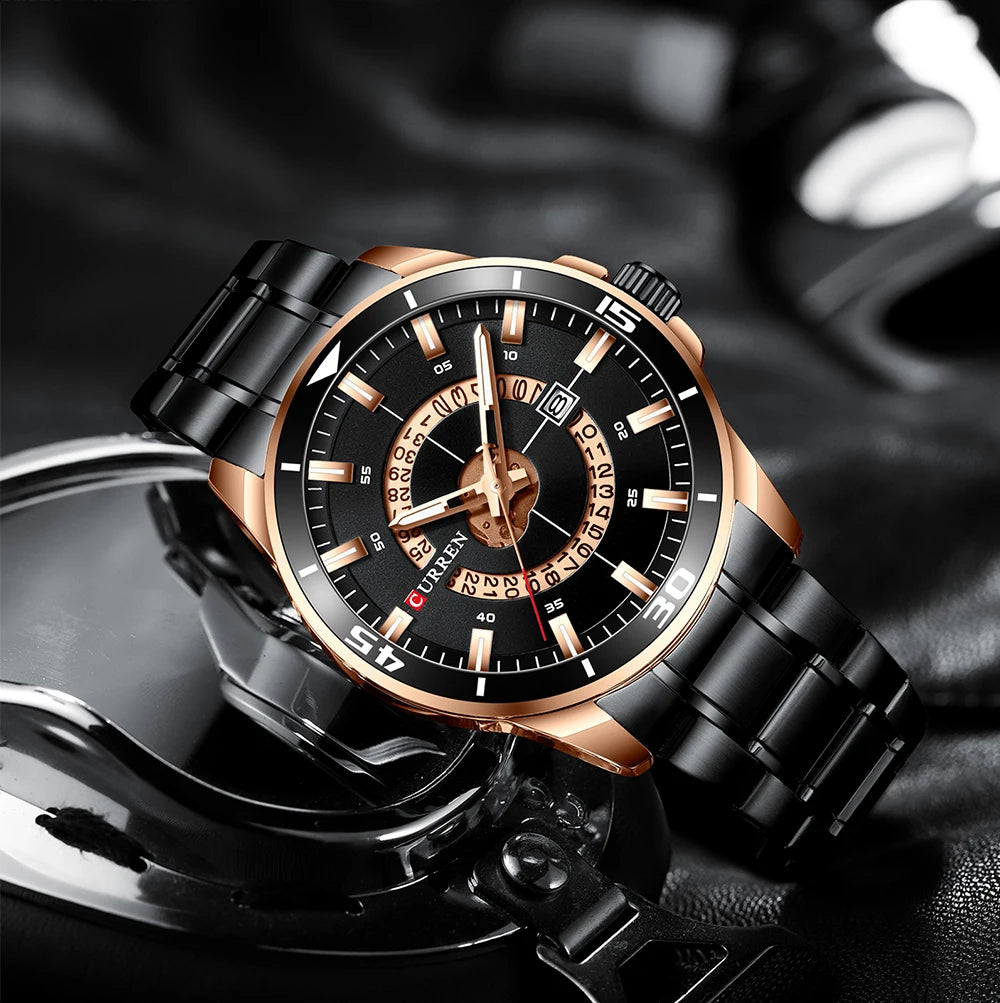 Gold Man Watch