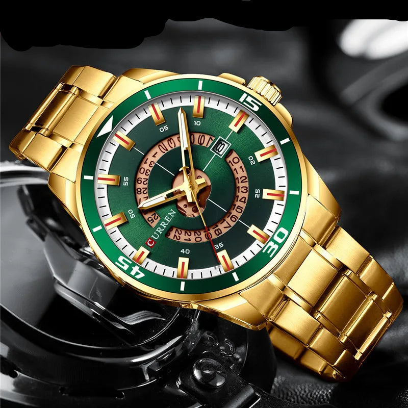 Gold Man Watch