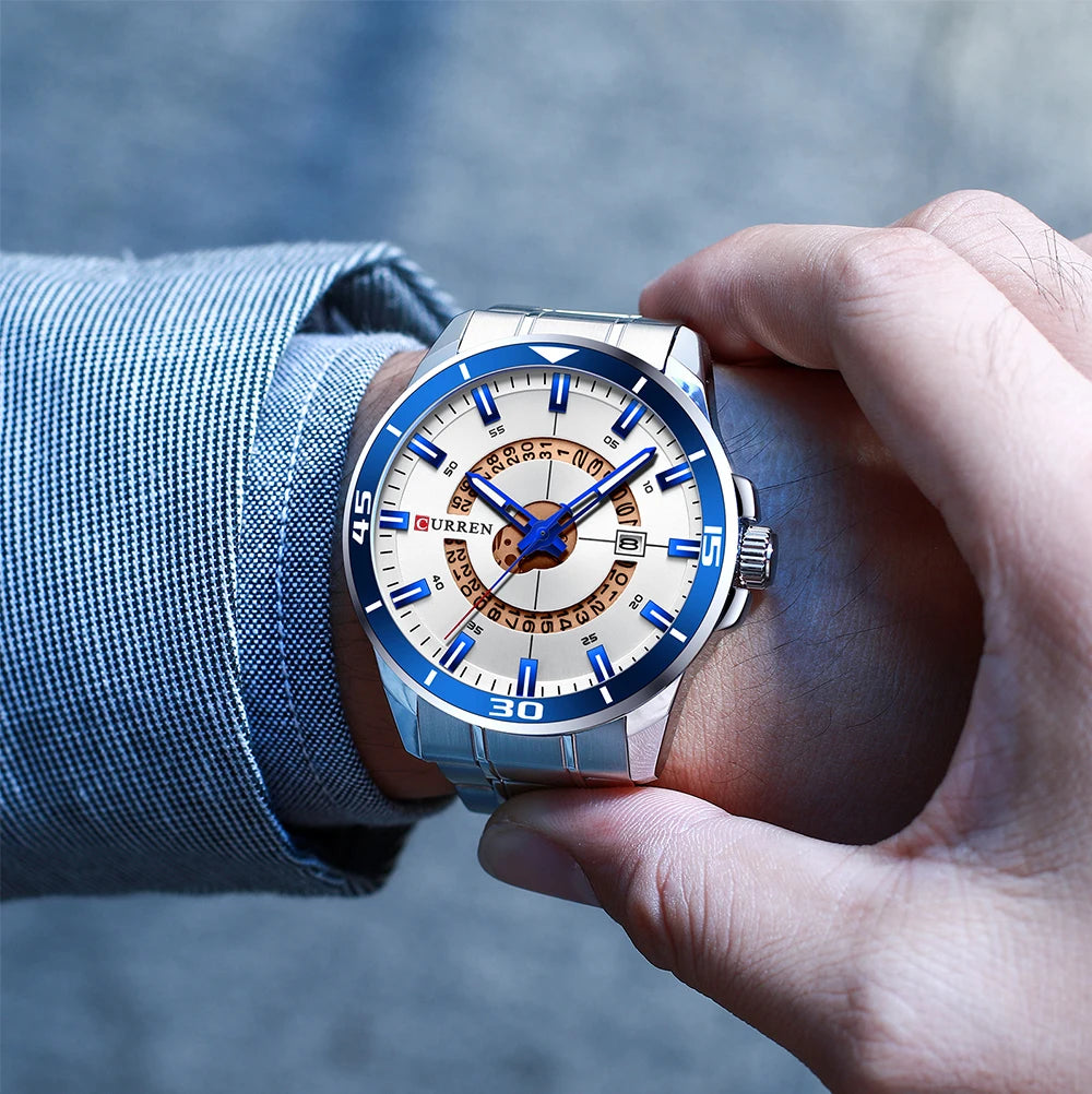 Gold Man Watch
