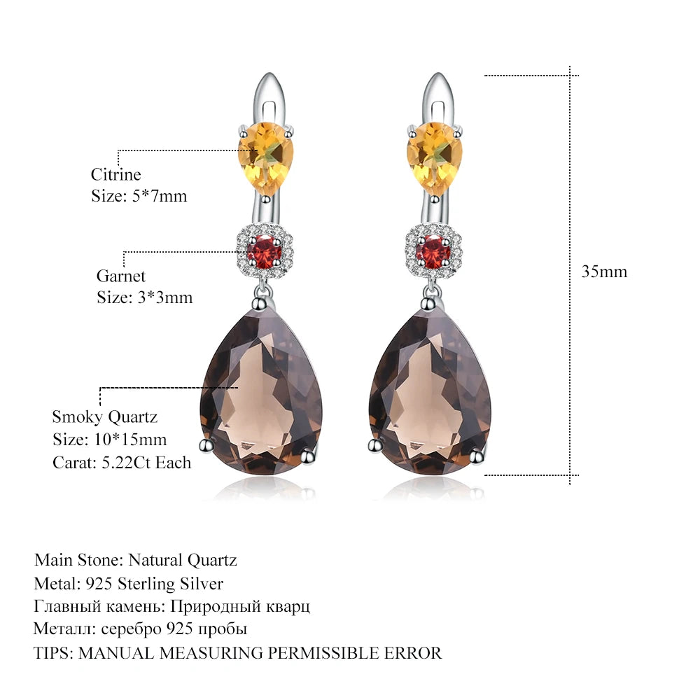 Brown Breeze Earring