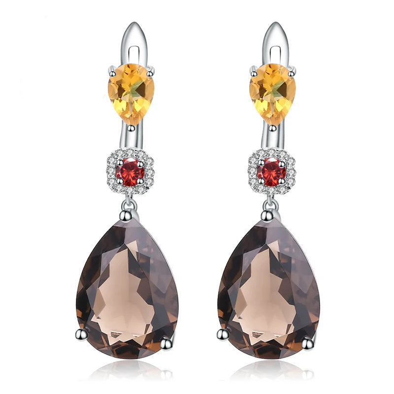 Brown Breeze Earring