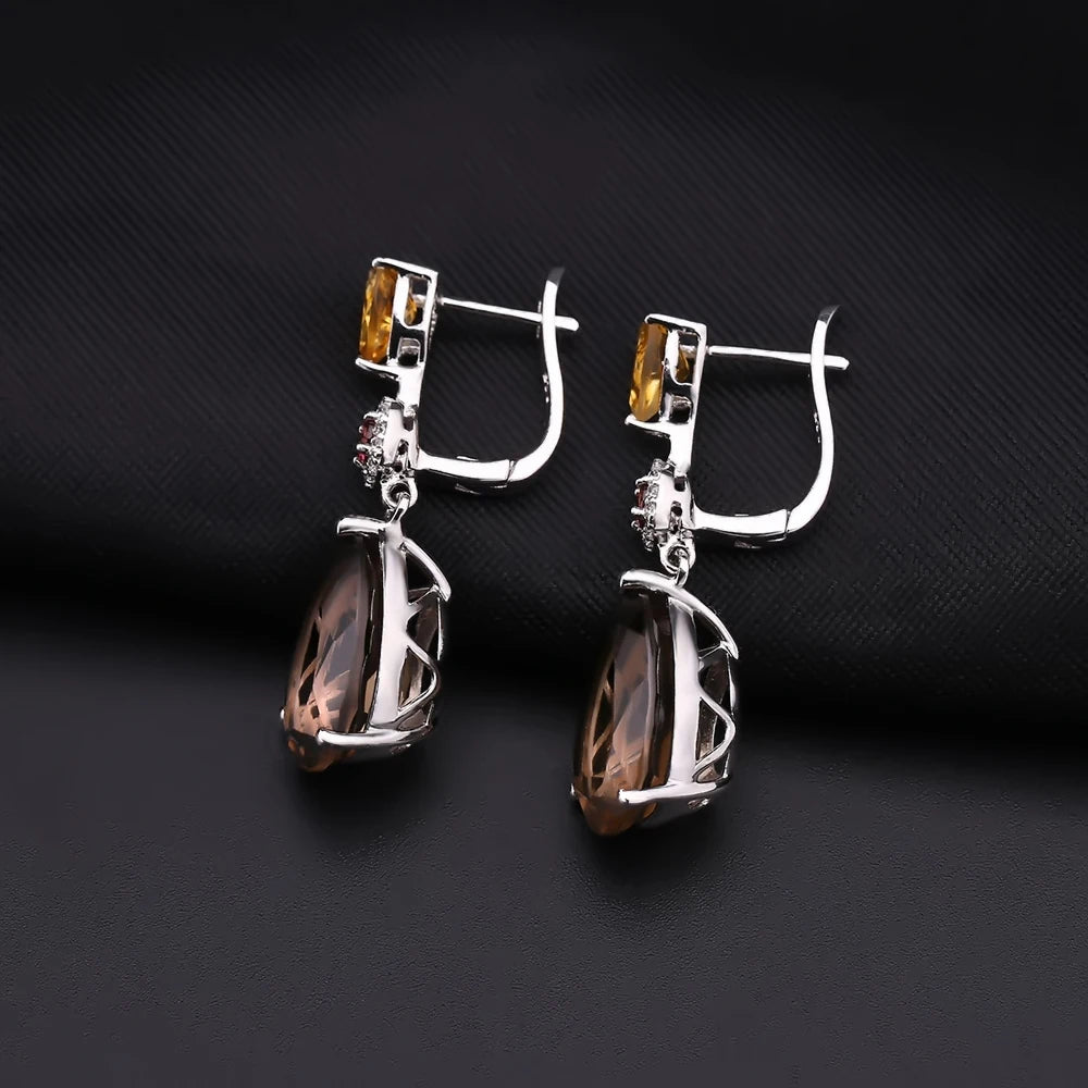 Brown Breeze Earring