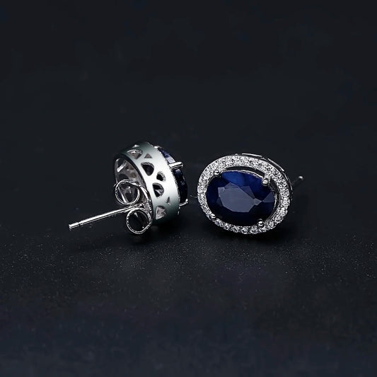 Sapphire Whisper Earring