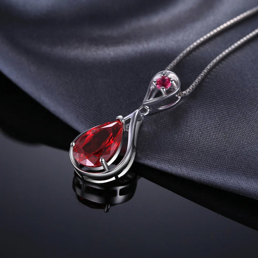 Scarlet Embrace Necklace