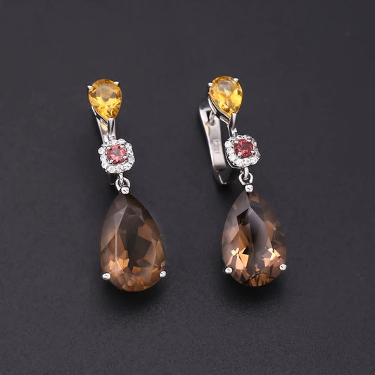 Brown Breeze Earring