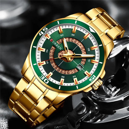 Gold Man Watch