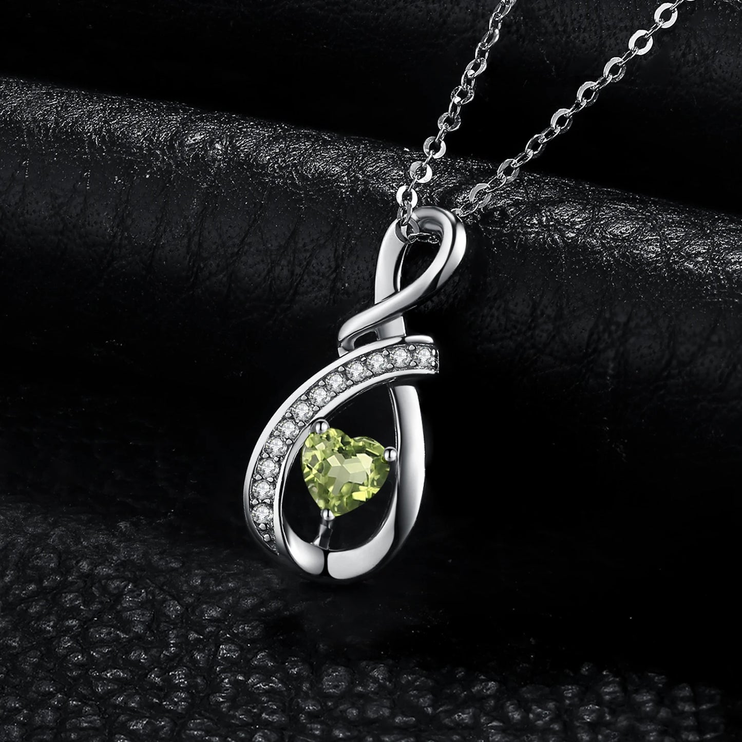 Green Heart Necklace