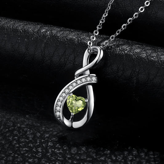 Green Heart Necklace