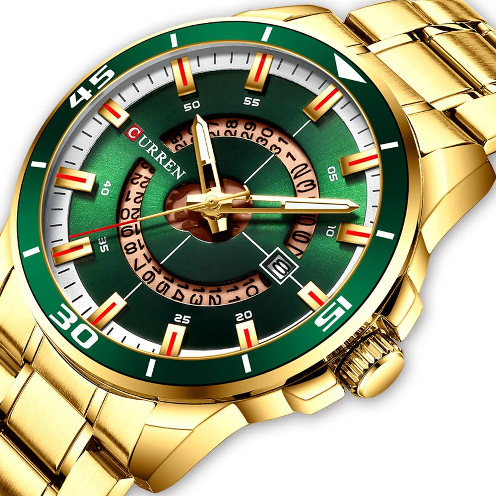 Gold Man Watch