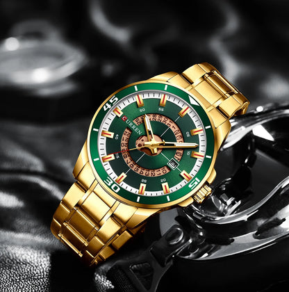 Gold Man Watch