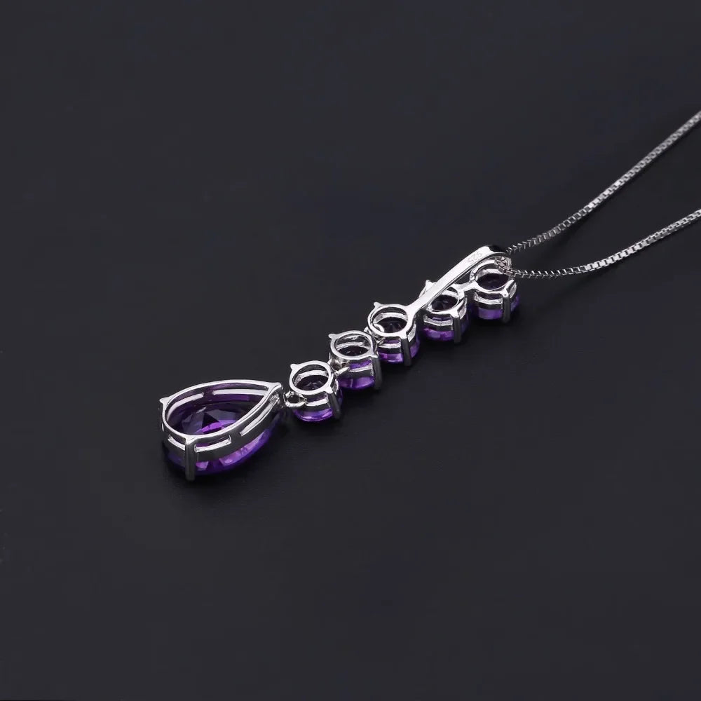 Violet Veil Necklace