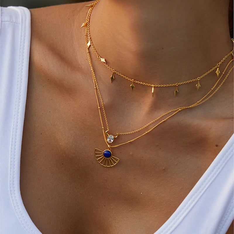 Blue Whisper Necklace