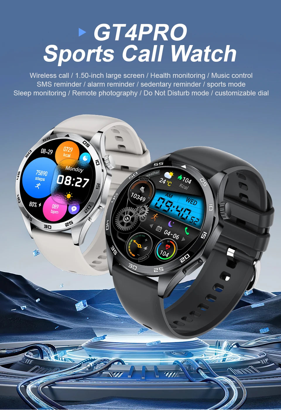 GT4PRO Smartwatch