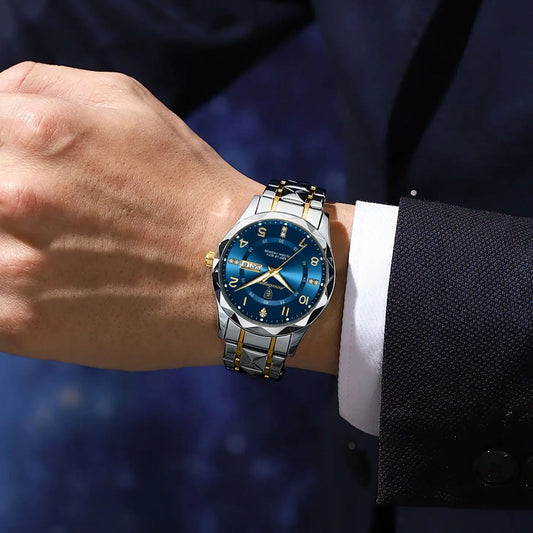 Blue Galaxy Watch