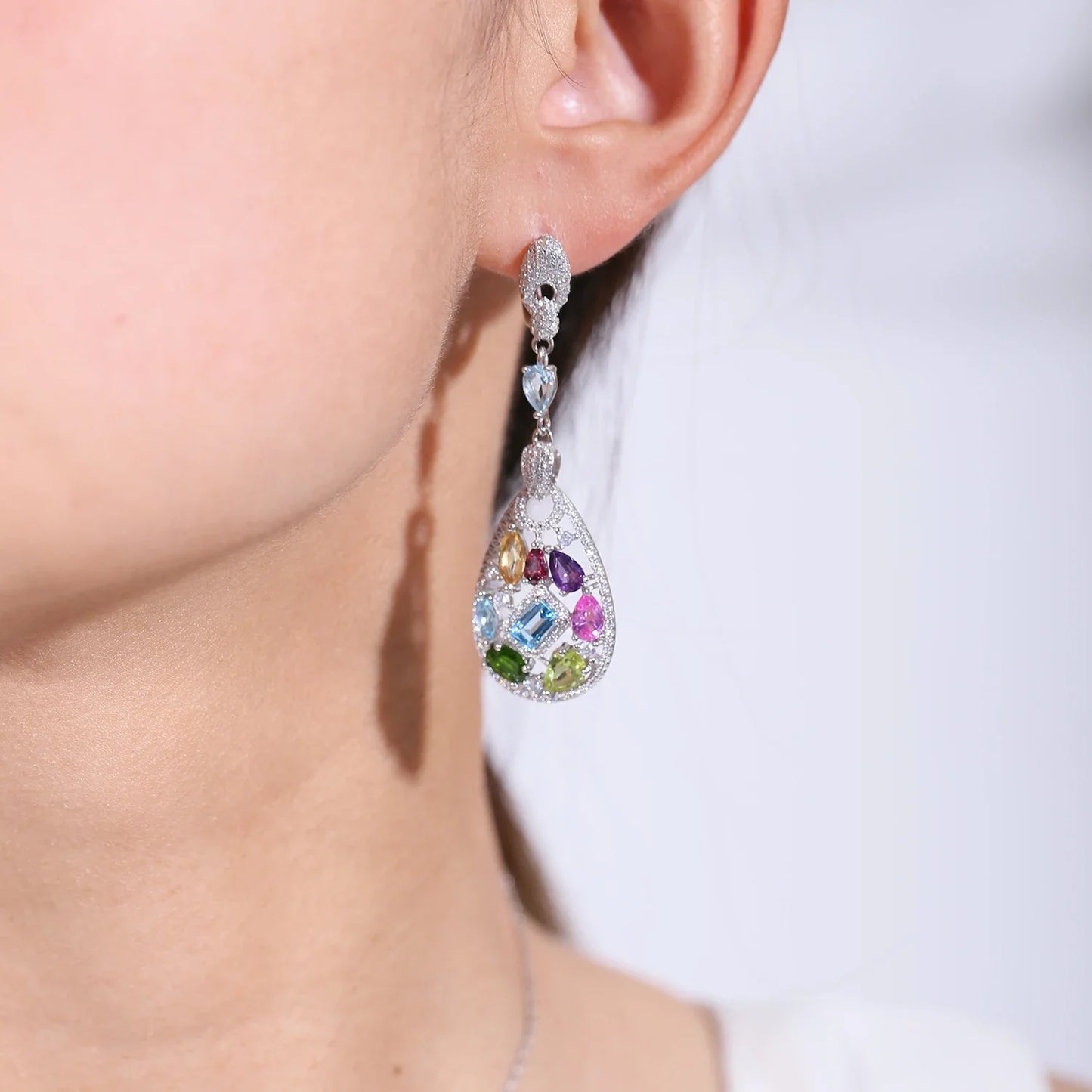 Prism Drop Earring