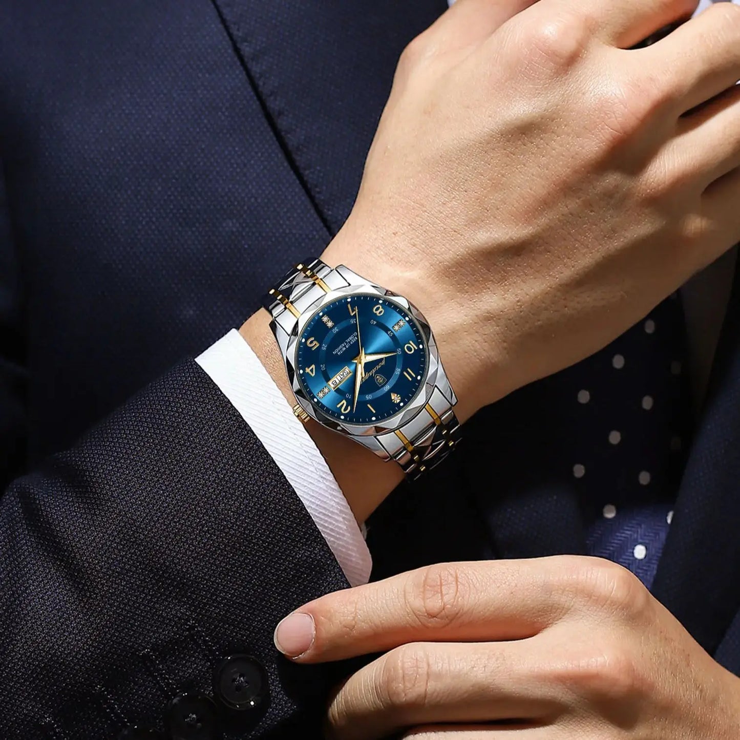 Blue Galaxy Watch