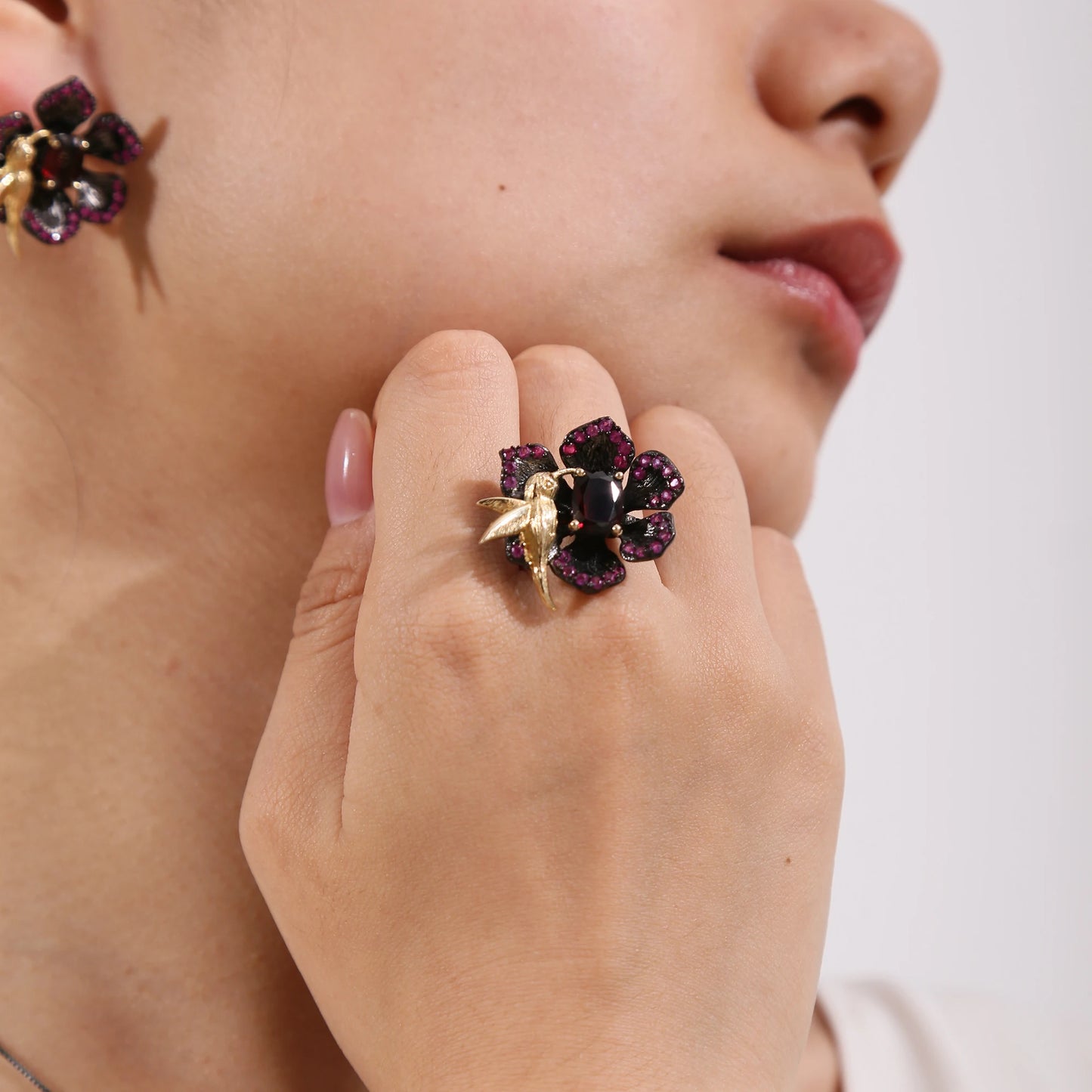 Rosé Shine Ring